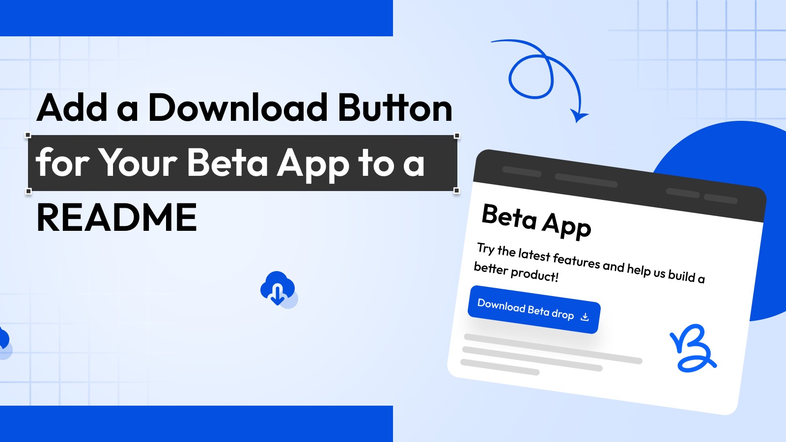 Add a Download Button for Your Beta App to a README