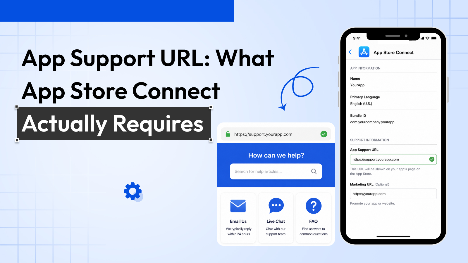 App Support URL: What App Store Connect Requires