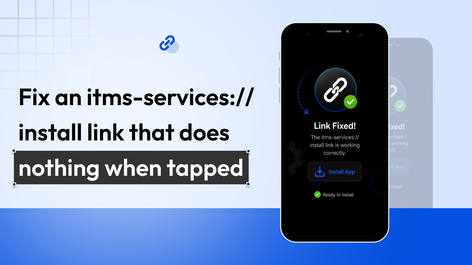 Fix an itms-services Link That Does Nothing
