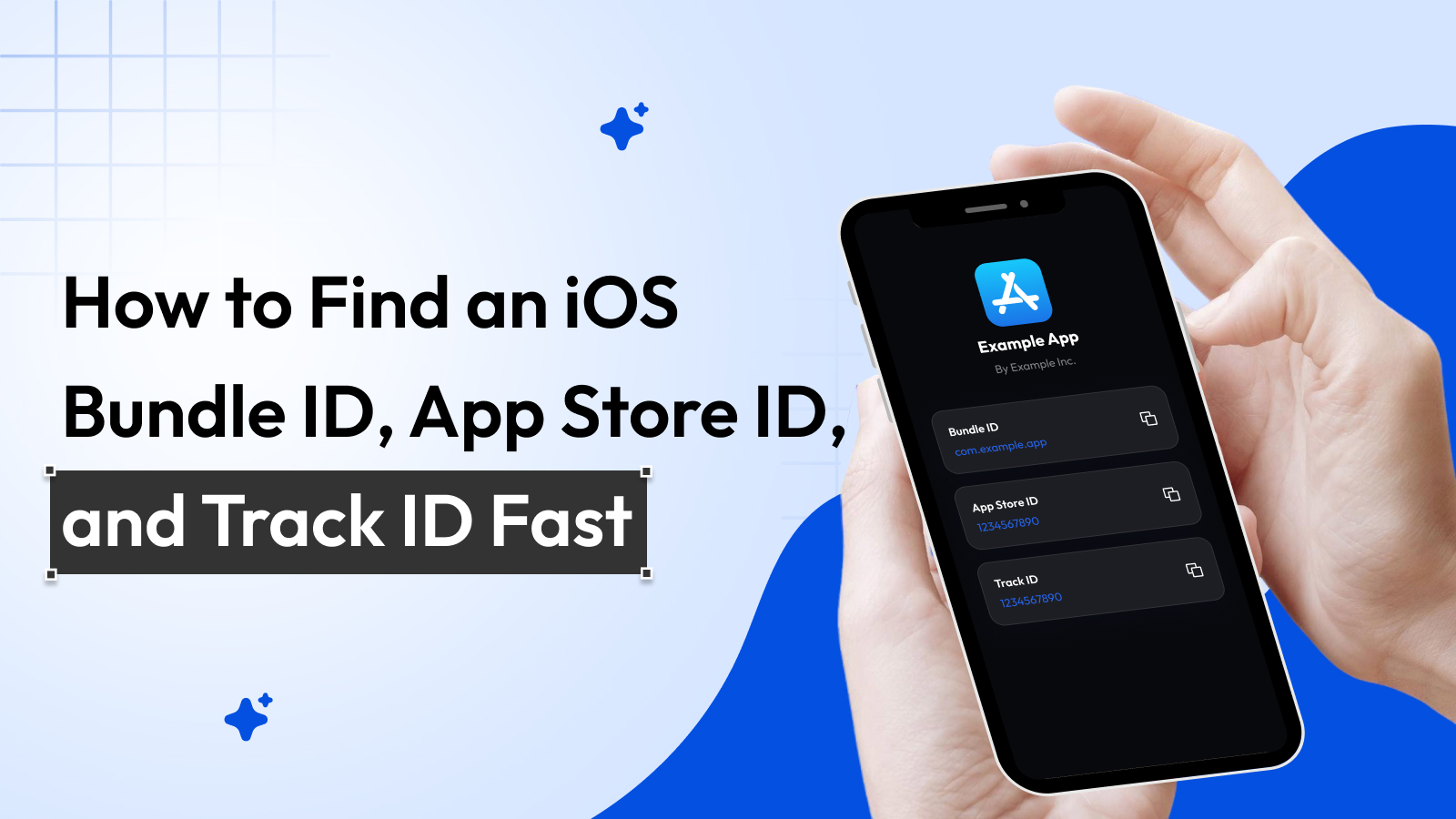 Find iOS Bundle ID, App Store ID & Track ID Fast