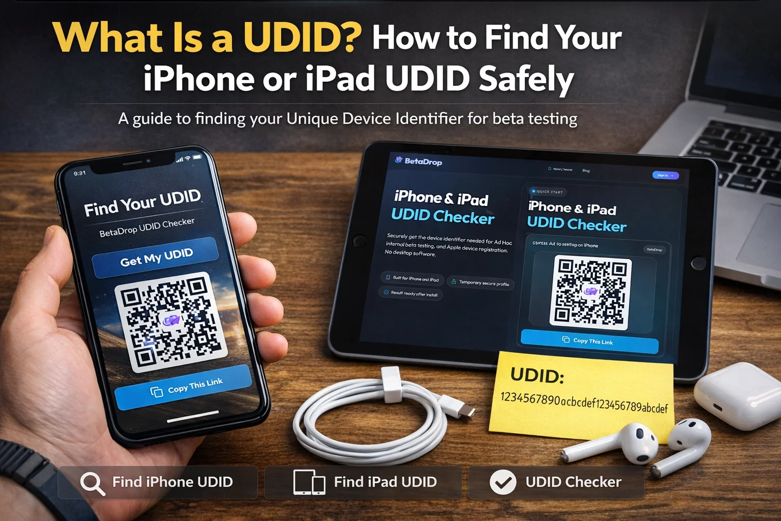 What Is a UDID? How to Find Your iPhone or iPad UDID Safely